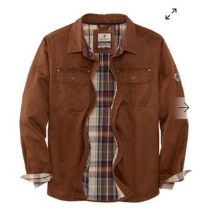 Never worn, legendary Whitetails flannel coat